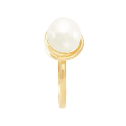 Imagem de Anel em Ouro 18k Rococó com Pérola - AU6549