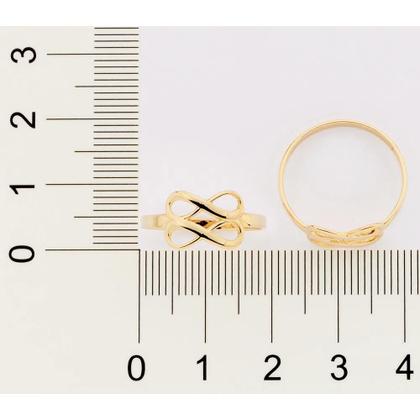 Imagem de Anel Formado Duplo Infinito - Rommanel 513348