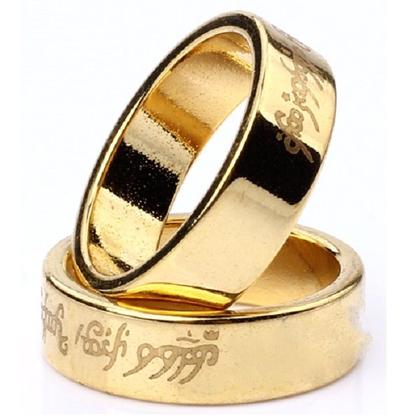 Imagem de Anel Magnético Dourado Pk Ring Imã Neodímio Truque de Mágica