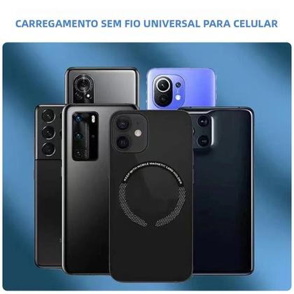 Imagem de Anel Magnético Universal De Metal Para Carregador Sem Fio E Suporte Veicular