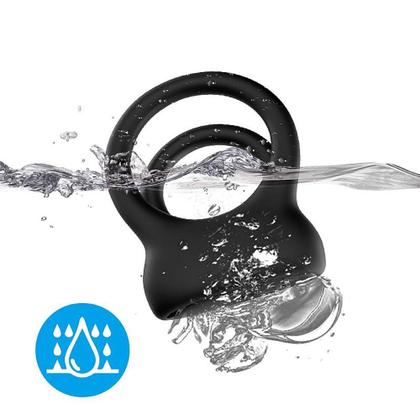 Imagem de Anel Peniano Duplo com Vibrador Recarregável e Estimulador de Clitóris