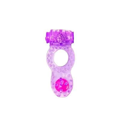 Imagem de Anel Peniano Retardante com Vibrador e Estimulador Clitoriano  