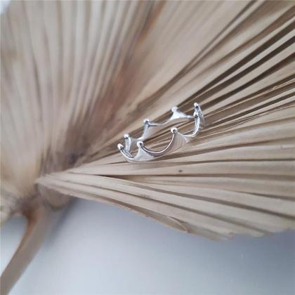 Imagem de Anel prata 925 coroa