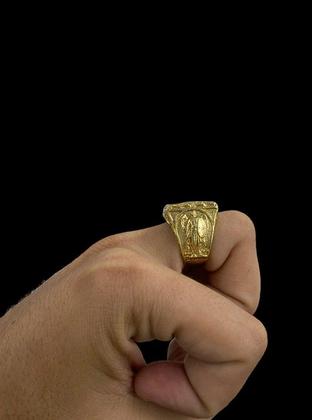 Imagem de Anel são miguel arcanjo - banhado a ouro 18k