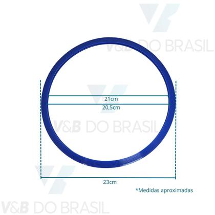 Imagem de Anel Silicone Autoclave Bioclean 12/21l Compatível Gnatus
