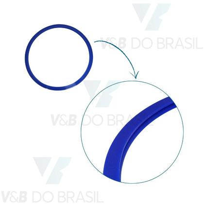Imagem de Anel Silicone Autoclave Bioclean 12/21l Compatível Gnatus