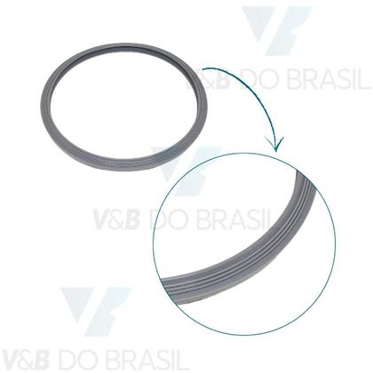 Imagem de Anel Silicone Vedação Autoclave 12l Mod Lx Compatível Dabi