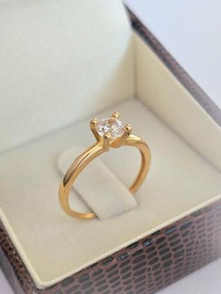 Imagem de Anel Solitário Ouro 18k - 2.30