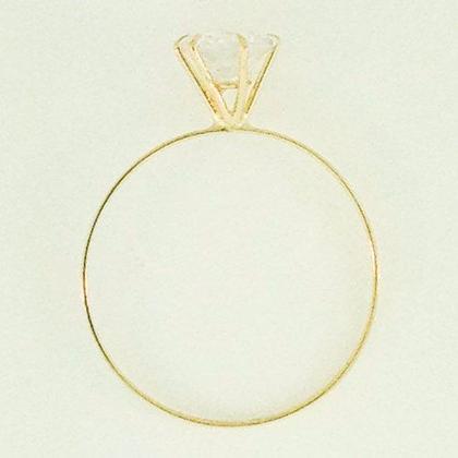 Imagem de Anel Solitário Ouro 6mm 18k 750