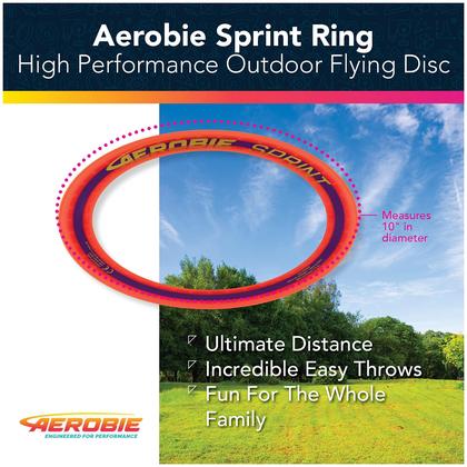 Imagem de Anel Voador Aerobie Sprint - 25cm - Laranja