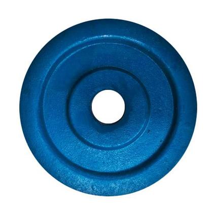 Imagem de Anilha 05 Kg Ferro Fundido Pintado com Furo de 32mm