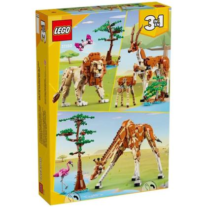 Imagem de Animais Selvagens do Safari Lego Creator 3 em 1 