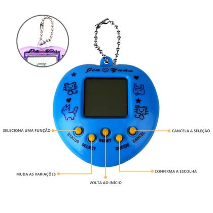 Imagem de Animal Virtual Tamagotchi Brinquedo Retrô Vermelho Game