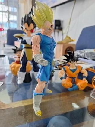 Imagem de Anime Vegeta Dragon Ball, Majin SKY, Figuras de Ação GK, Danos de Batalha