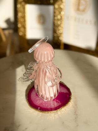Imagem de Anjo Murano Uriel P Jade Rosa - Labone