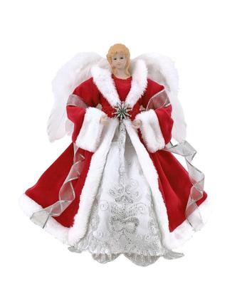 Anjo Vermelho E Branco 30Cm - Zona Livre Imagem de Anjo Vermelho E Branco 30Cm