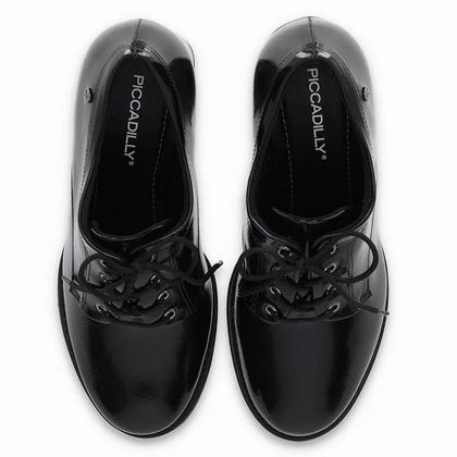 Imagem de Ankle Boot Oxford Feminina Elisete Preto Piccadilly 343002-1