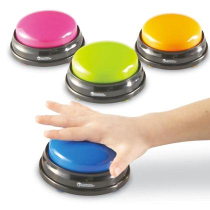 Imagem de Answer Buzzers Learning Resources Classpack - Conjunto com 12