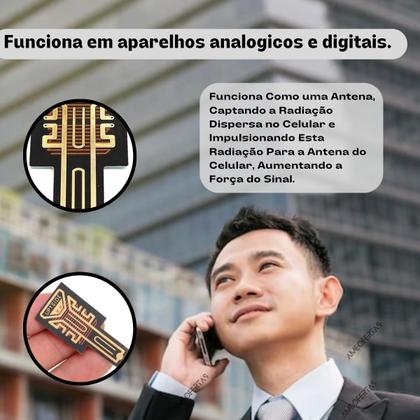 Imagem de Antena Amplificadora De Sinal Celular Rural Externa Adesiva