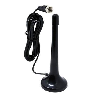 Imagem de Antena Digital Interna Tv Hdtv Uhf Vhf 4 A 6 Dbi E Cabo 3m Modelo Mtv-3015