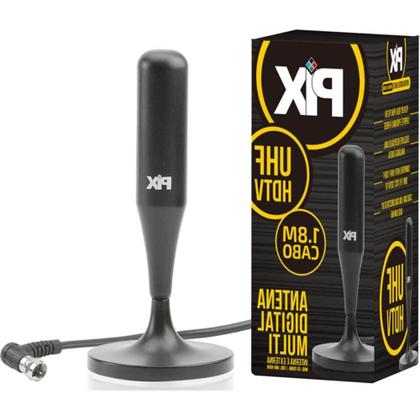 Imagem de Antena Digital Pix Interna Ima Cabo 1,80M 008-9506