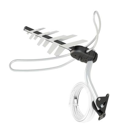 Imagem de Antena Externa 4k Completa Profissional 5 em 1 com Mastro e Cabo de 15 Metros Aquário DTV-3000