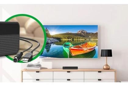 Imagem de Antena Interna De Tv Digital Amplificada Intelbras Usb