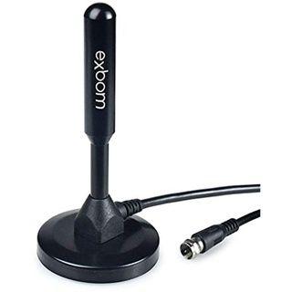Antena p/ TV Digital HDTV Conector F Macho - 5 metros - Exbom Imagem de Antena p/ TV Digital HDTV Conector F Macho - 5 metros