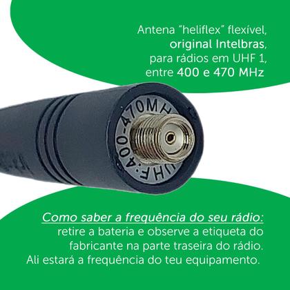 Imagem de Antena para radiocomunicador Intelbras Hytera Baofeng
