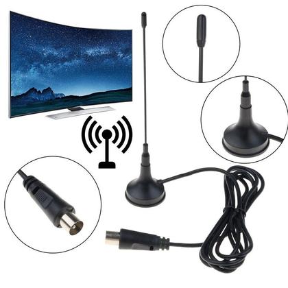Imagem de Antena para Televisão de Led com Conversor Integrado Sintoniza Globo Sbt Band Record Grátis Hd