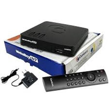 Imagem de Antena parabolica digital century kit completo com midia box b7