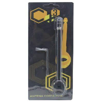 Imagem de Antena Retratil Moto Corta Linha De Pipa Encaixe Retrovisor