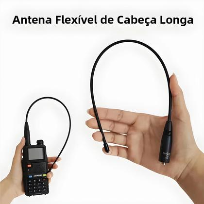 Imagem de Antena Soft Whip SMA-Fêmea NA-771 De Alta Ganho Para Rádio UV-5R Opções De 1/2/5 PCS