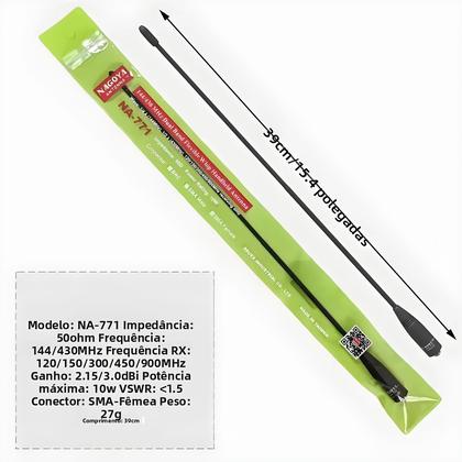 Imagem de Antena Soft Whip SMA-Fêmea NA-771 De Alta Ganho Para Rádio UV-5R Opções De 1/2/5 PCS