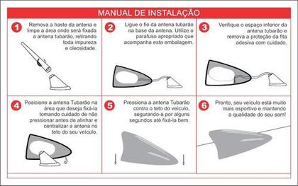 Imagem de Antena Tubarão Amplificada Vw Gol G2 G3 G4 G5 G6 Jetta Bora Fox Up Voyage