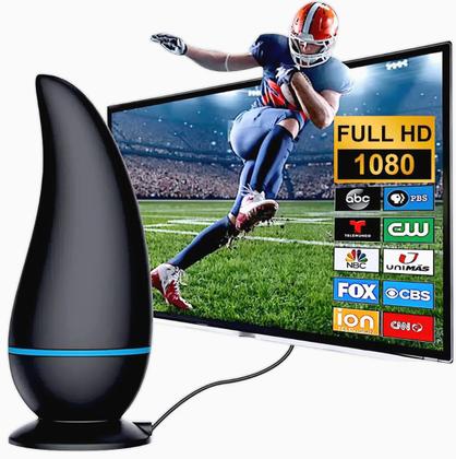 Imagem de Antena Tv Digital Amplificador Sinal Lelong Le30945 Uhf/vhf Interna Original