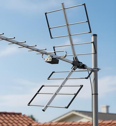 Antena Tv Digital Externa 4K Yagi Longo Alcance, Potencia, Alta Ganho ...
