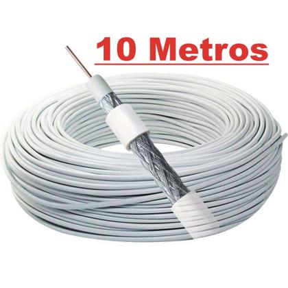 Imagem de Antena tv Digital Externa 4K Yagi Proeletronic PROHD 1118 Longo Alcance, Alta Ganho e Potencia 18 dBi com 10 metros cabo coaxial Crimpado