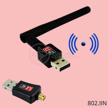 Imagem de Antena USB 2.0 Receptor de WiFi Wireless Internet Sem Fio 1200Mbps 802.INN PC Notebook 23