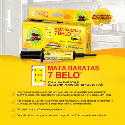 Imagem de Anti Baratas 7 Belo Gel Server Química Seringa 10g
