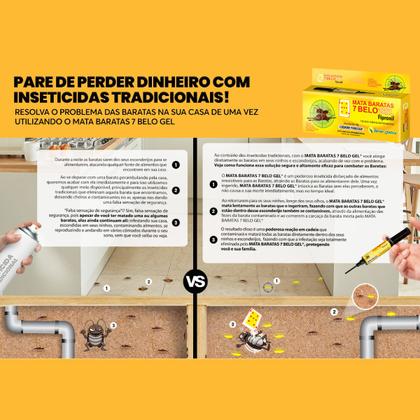 Imagem de Anti Baratas 7 Belo Gel Server Química Seringa 10g