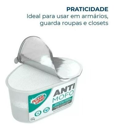 Imagem de Anti Mofo Desumidificador Guarda Roupa Flash Limp 180g