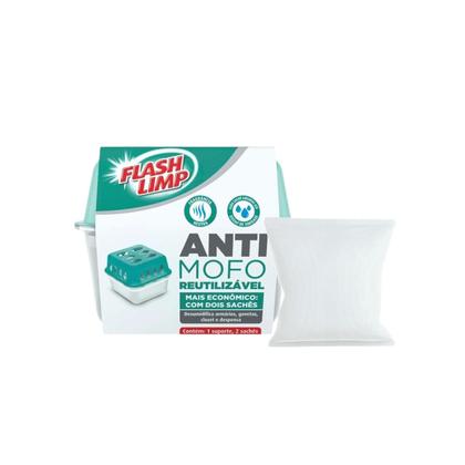 Imagem de Anti mofo reutilizavel com 2 saches flashlimp