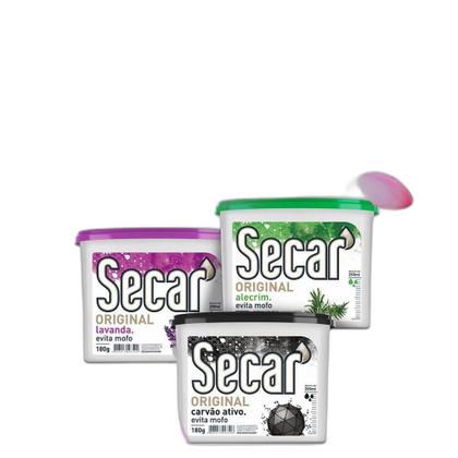 Imagem de Anti Mofo Secar Original 24X180G - Sem Perfume