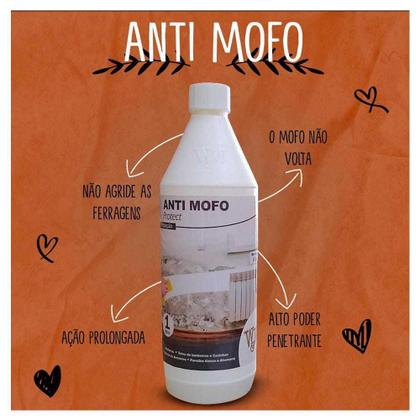 Imagem de Anti Mofo Tira Evita Cheiro Forte Fungos Kit Com 2 Unidades