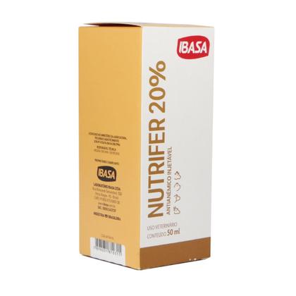 Imagem de Antianêmico Injetável Nutrifer 20% Ibasa 50ml