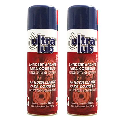 Imagem de Antiderrapante e Protetor para Correia Spray 2 Unidades 330ml - Ultralub