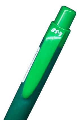 Imagem de Antiga Lapiseira Mitsubishi 0.5 Verde Corpo Emborrachado