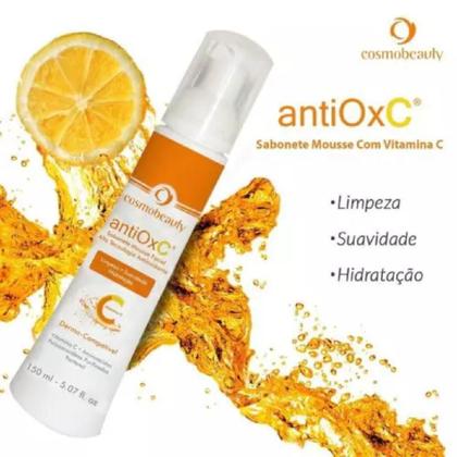 Imagem de Antiox C Sabonete Mousse Vitamina C Cosmobeauty 150ml