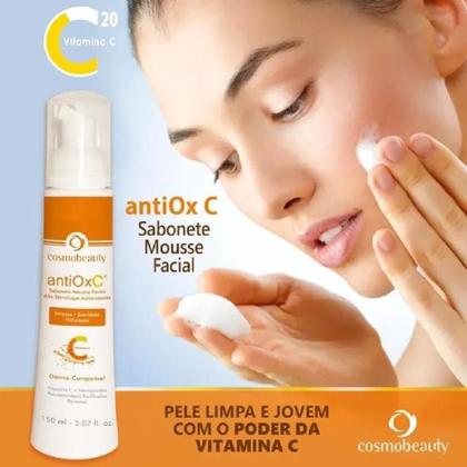 Imagem de Antiox C Sabonete Mousse Vitamina C Cosmobeauty 150ml